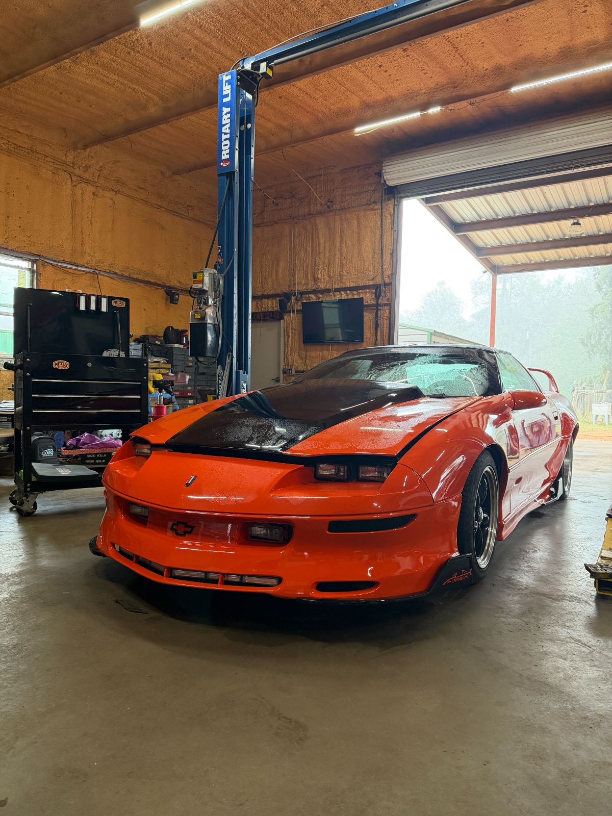 Show Camaro built at Red’s Speed Shop